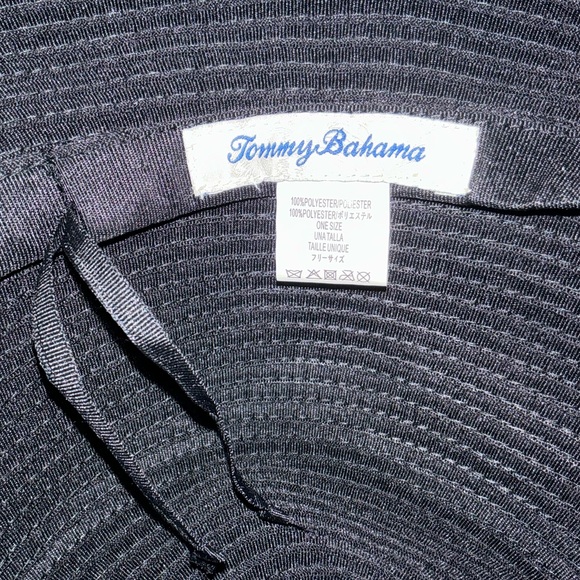 TOMMY BAHAMA, Shapeable Brim Packable Ribbon Bucket Hat, EUC - Picture 7 of 8